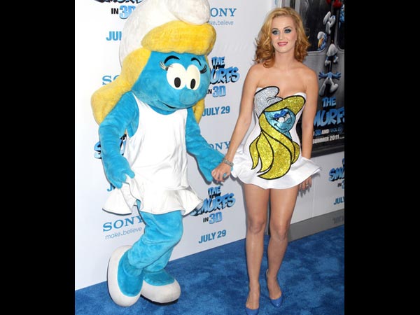 The Smurfs Premiere In 2011