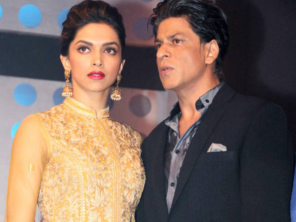 SRK With His Leading Lady Deepika