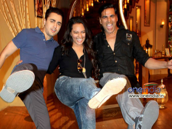 Akshay Kumar, Imran Khan, Sonakshi Sinha 