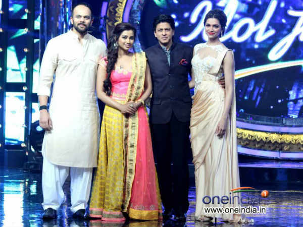 SRK And Deepika On Indian Idol
