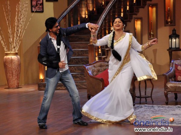 SRK With Upasana Singh