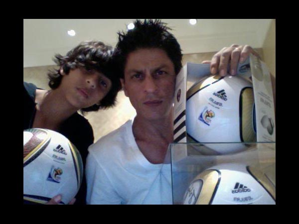 Shahrukh With Aryan