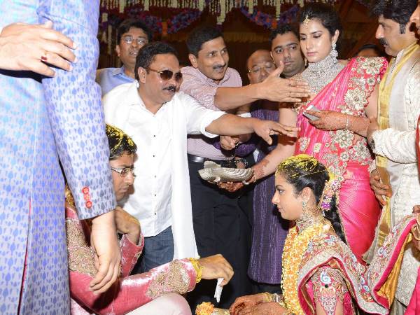Ramesh Puppala At Tejaswini's Wedding
