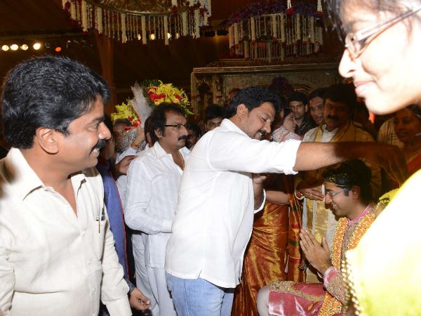 Vamshi Mohan At Tejaswini's Wedding