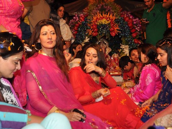 Preity Zinta, Alvira, Sangeeta Preity Zinta, Alvira, Sangeeta