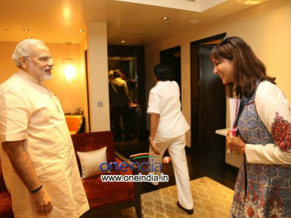 Lakshmi Manchu And Modi