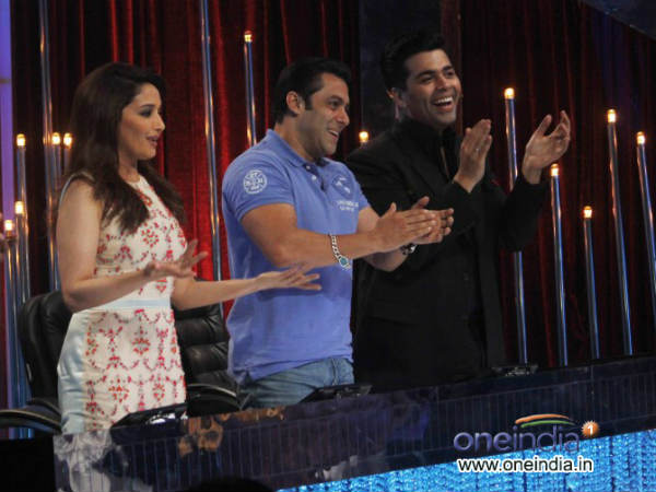 Salman With The Judges