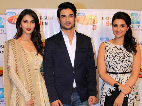 Vaani, Sushant And Parineeti 