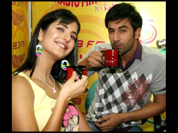 Ranbir With Lady Love Kat 