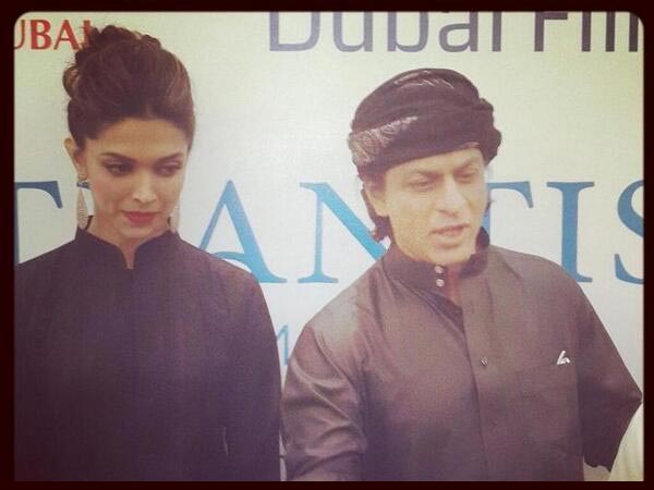 On Screen Couple In Black