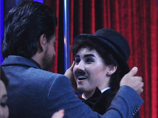 Lauren With Shahrukh Khan 