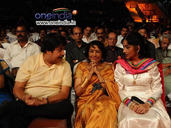 Srinath, Jayanthi And Bharathi Vishnuvardhan Srinath, Jayanthi And Bharathi Vishnuvardhan