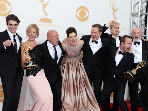 Winners of the Best Drama Series Award for Breaking Bad