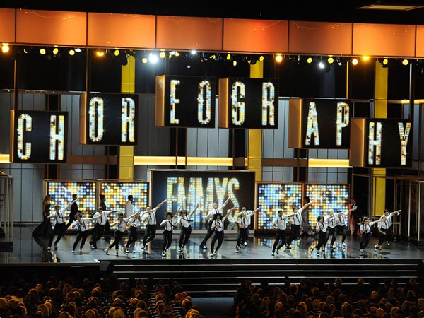 Dancers Perform On Stage At The Emmy Awards 2013