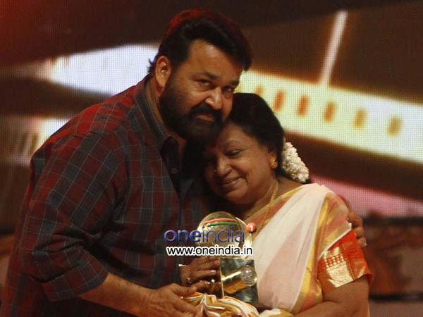 Mohanlal And TR Omana