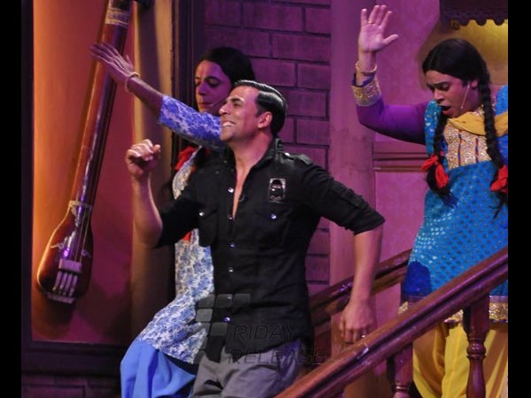 Akshay Entry In Style