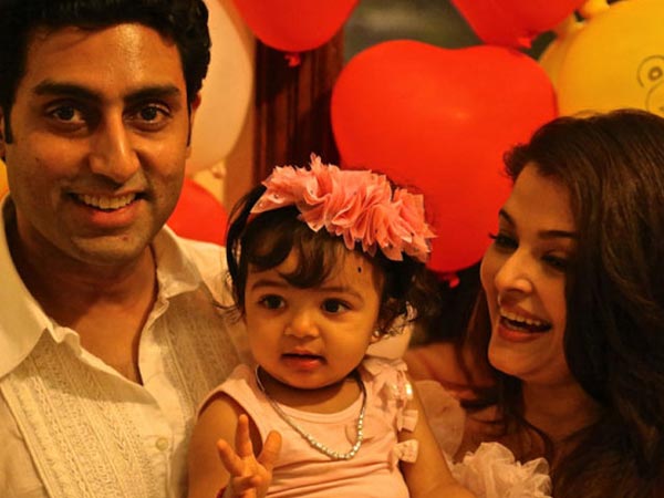The Bachchan Girl With Her Parents