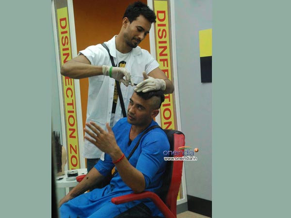 Sangram Got A Hair-Cut