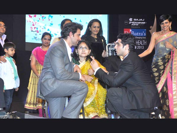 Hrithik With Suzanne's Family