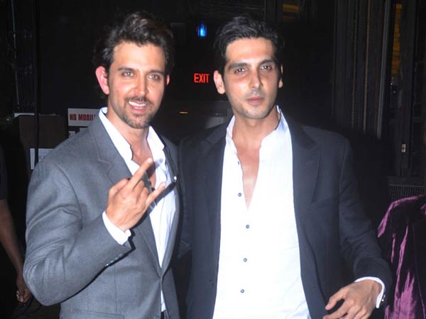 Hrithik With Suzanne's Family