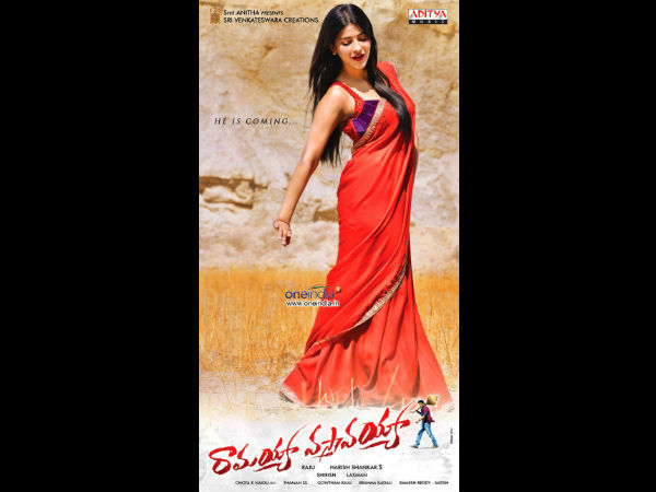 Shruti Hassan's Role In RV