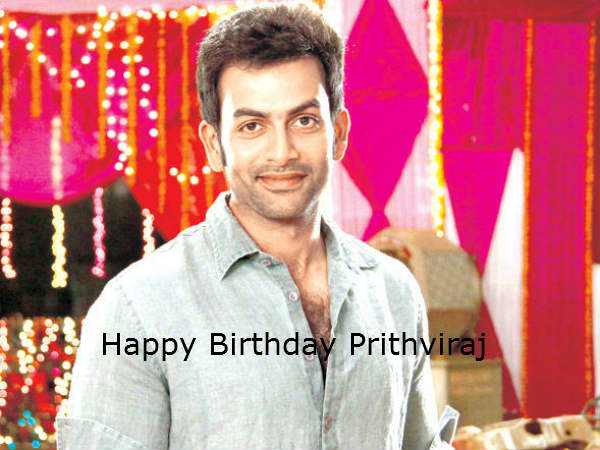 Happy Birthday Prithviraj
