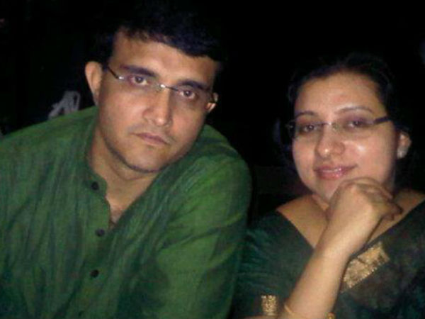 Sourav Ganguly And His Wife Dona Ganguly Sourav Ganguly And His Wife Dona Ganguly