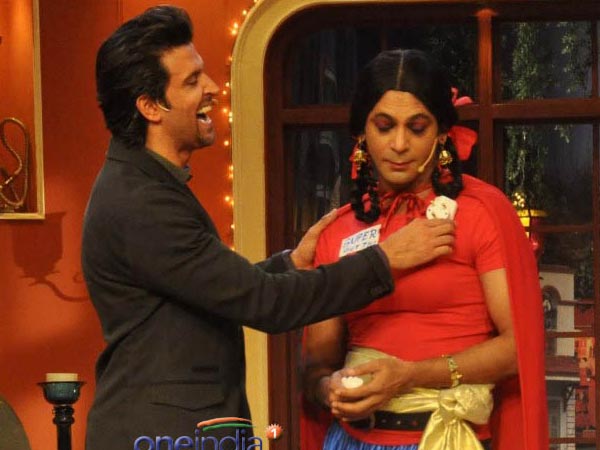 Hrithik With Gutthi