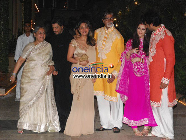Khans-Bachchans At Diwali Bash