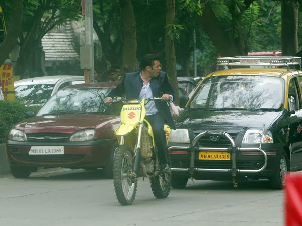 Salman On Bike Salman On Bike