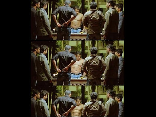 Salman's Fake Abs