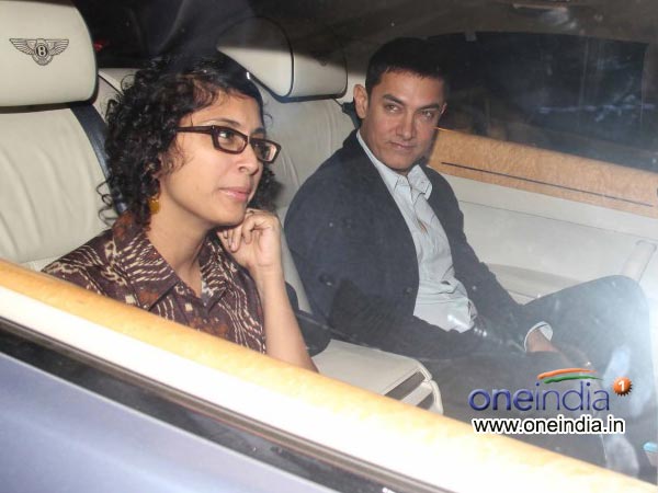 Aamir, Kiran Rao At Sachin Tendulkar's Farewell Bash