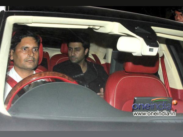 Abhishek Bachchan At Sachin Tendulkar's Farewell Bash