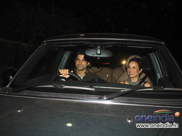 Farhan Akhtar At Sachin Tendulkar's Farewell Bash