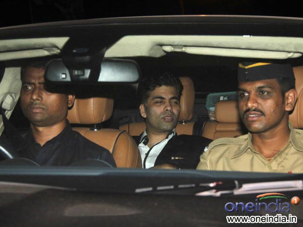 Karan Johar At Sachin Tendulkar's Farewell Bash