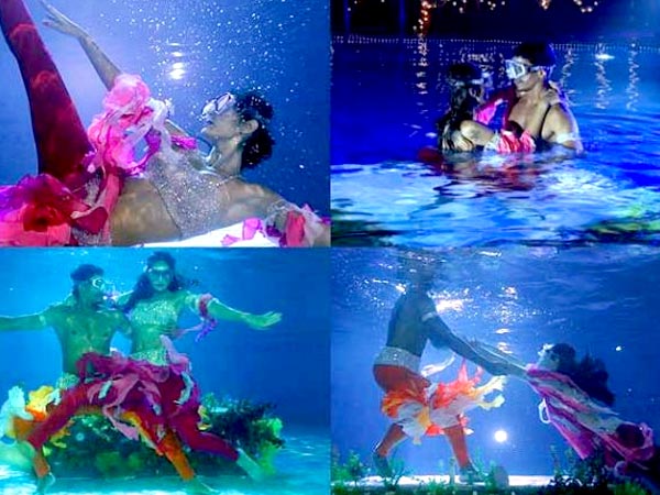 Bruna-Omar Under Water Act!