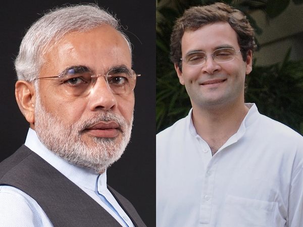 Narendra Modi And Rahul Gandhi