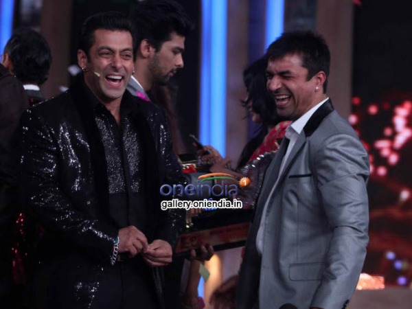 Salman Khan With Ajaz Khan