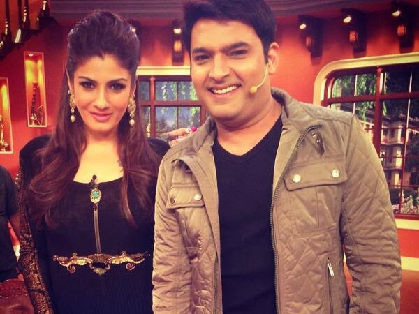 Kapil With Raveena