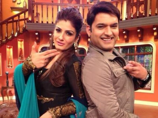 Raveena And Kapil