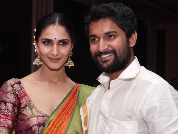 Vaani-Nani Pose For Camera At Aaha Kalyanam Audio Launch