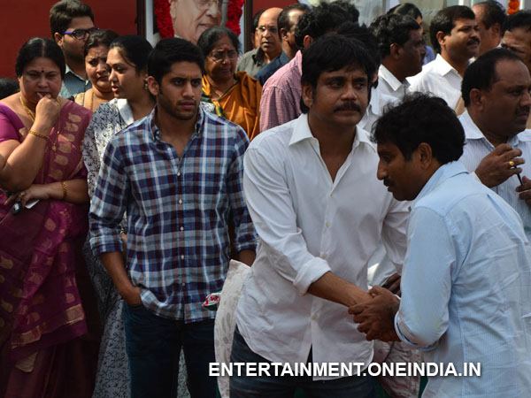 Pix: Telugu Stars Pay Last Respect To ANR