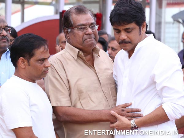 Pix: Telugu Stars Pay Last Respect To ANR