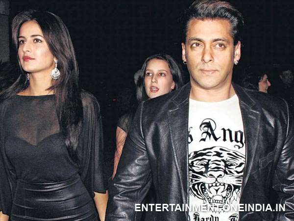 Katrina, Salman In Black