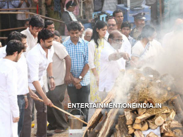 Venkat Performs Last Rites