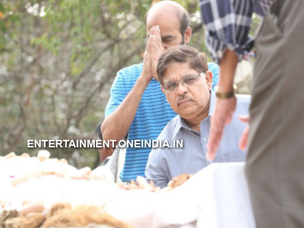 Allu Aravind At ANR Funeral