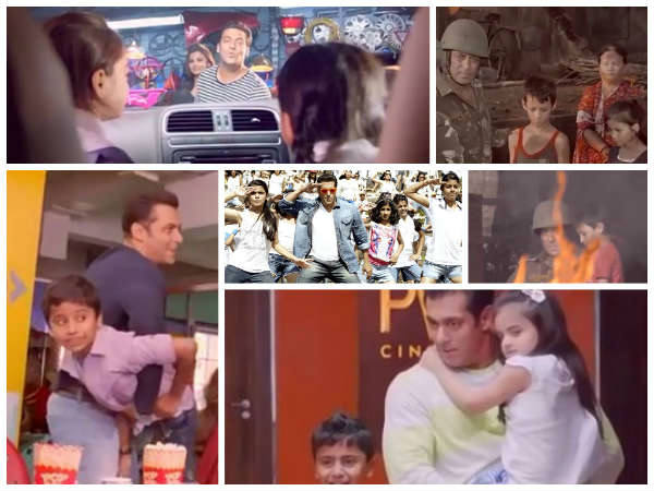 Salman With Kids