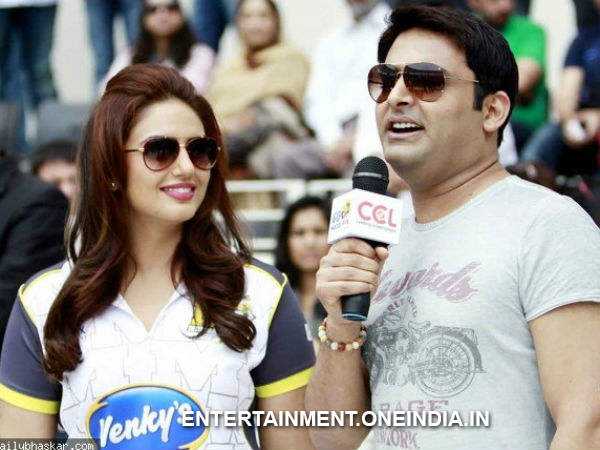 Kapil With Daisy Shah