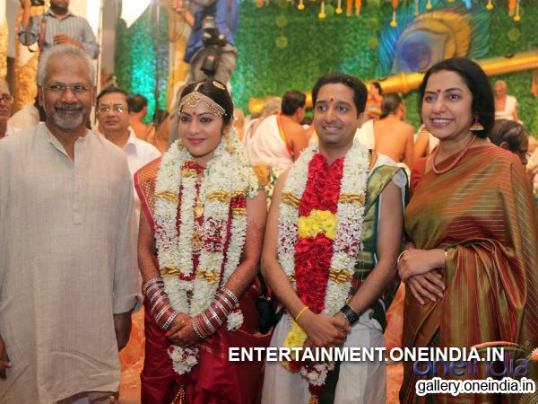 Marriage Photo: Mani Ratnam And His Wife With Newly Married Couple