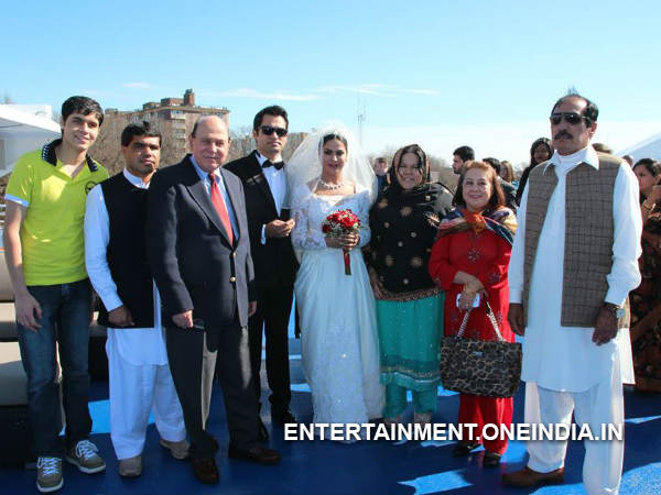 Veena And Asad With Family Members Veena And Asad With Family Members